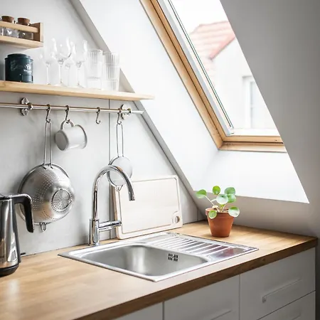 Apartmán Urokliwy Na Poddaszu W Gdansku *
