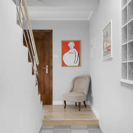 Urokliwy Na Poddaszu W Gdansku Apartmán