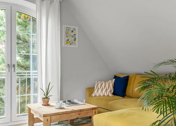 Urokliwy Na Poddaszu W Gdańsku Apartament *