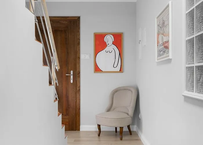 Urokliwy Na Poddaszu W Gdańsku Apartament